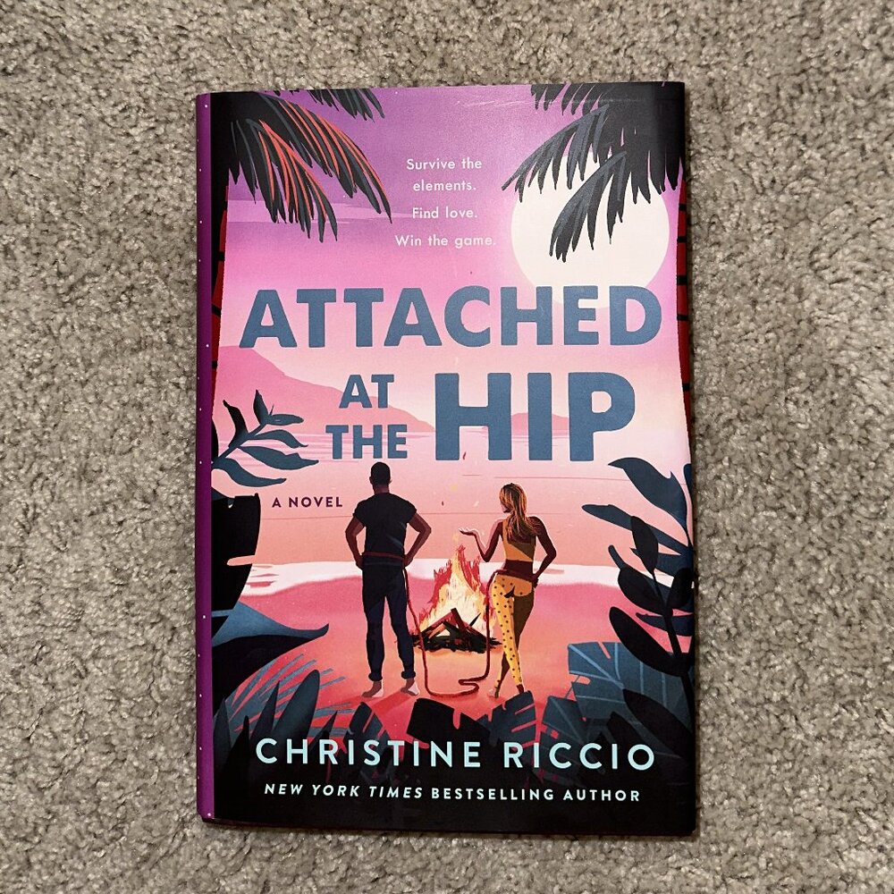 Attached At The Hip by Christine Riccio Hardcover Book